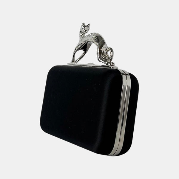 Lanvin - Satin Cat Minaudiere Bag
